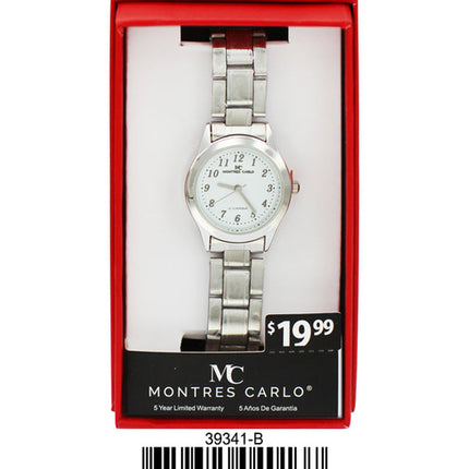 3934 - Metal Band Watch