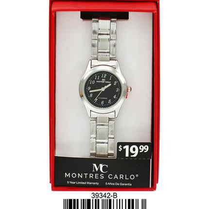 3934 - Metal Band Watch