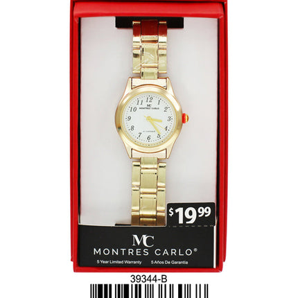 3934 - Metal Band Watch