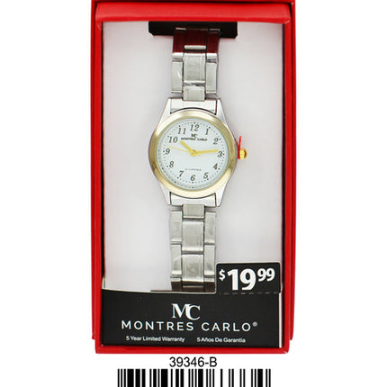 3934 - Metal Band Watch