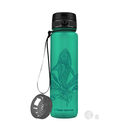 Tritan Sports Water Bottle, 32OZ / 1000ML, Matte