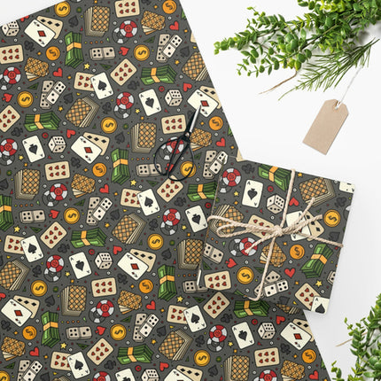 Casino Night Wrapping Paper