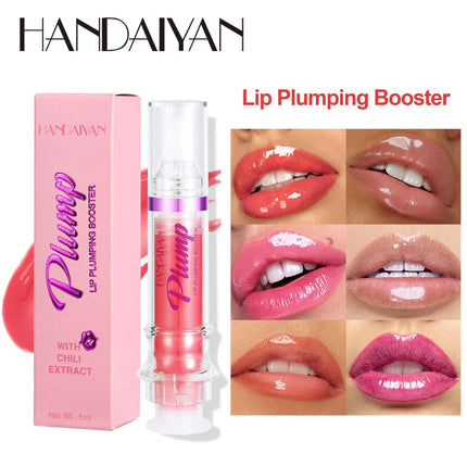 HANDAIYAN Lip Plumping Booster Spicy Waterproof Liquid Lipstick &