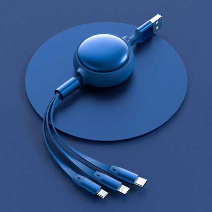 3 In1 USB Cable Micro USB Type C Cable 3 In 1 Charging Cable