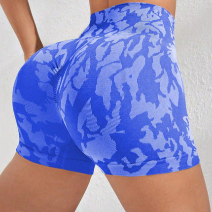 Women's Fashion dye Pattern Tight Yoga Bottoms For Women