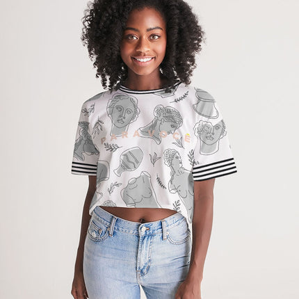 2882Sport™ Greeky Prepster Women's Lounge Cropped Tee