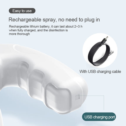 Handheld Wireless Charging Blue Light Nano Atomizing Spray Gun