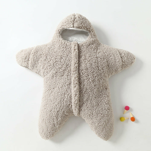 Comfortable Baby Starfish Lamb Velvet Sleeping Bag