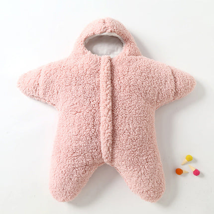 Comfortable Baby Starfish Lamb Velvet Sleeping Bag