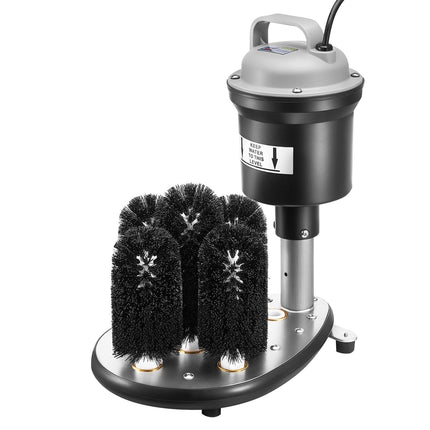 Electric Glass Washer 5-Brush Bar Glass Cleaner 1200 Cups/H For Wine