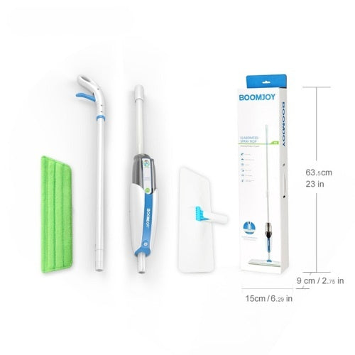 Washable Mat Spray Mop - Superfine Fiber Mop With 300ML Reusable