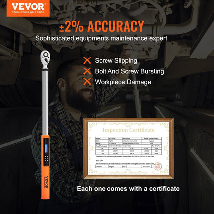 Digital Torque Wrench, Drive Electronic Torque Wrench, Torque Wrench