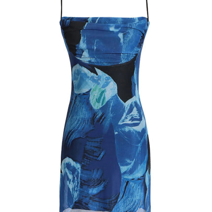 Stylish Cowl Neck Cami : Mini Dress