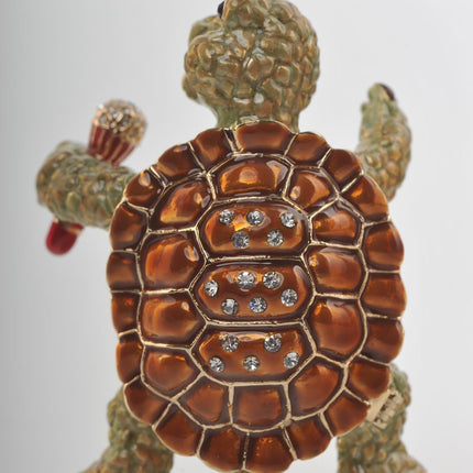 Turtle Singing with a Microphone