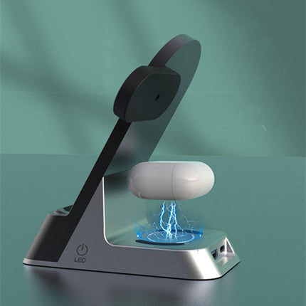 Creative Multifunctional Wireless Charging With Alarm Clock