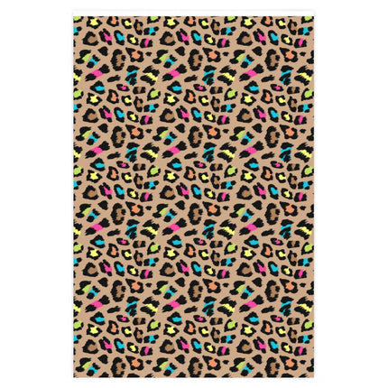 Retro Animal Print Wrapping Paper