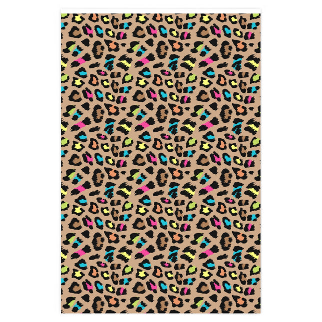 Retro Animal Print Wrapping Paper