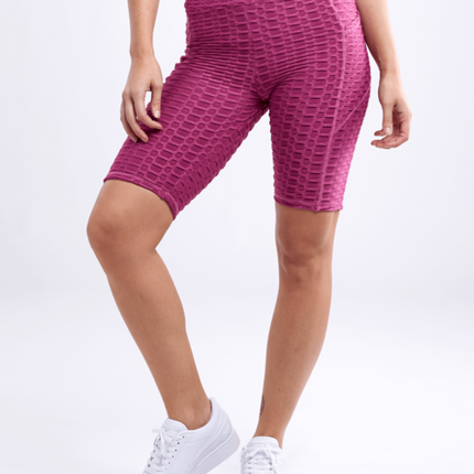 JupiterGear High-Waisted Scrunch Yoga Shorts with Hip Pockets