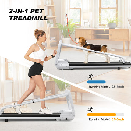 New Quiet Smart Pet Treadmill, Adjustable Speed, Perfect For Small