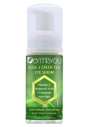 Anti-Wrinkle Eye Serum with Green Tea & Rose Water