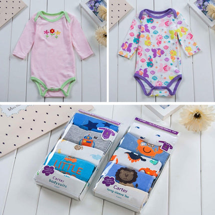 Long-sleeved triangle robe baby onesies cotton romper bag fart clothes