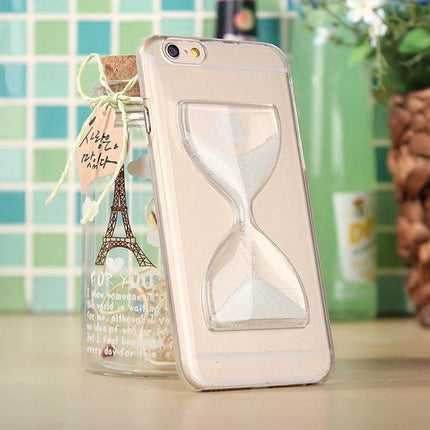White Sand Clock iPhone Case