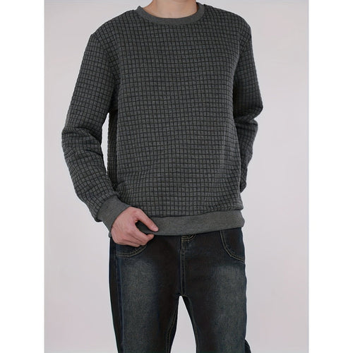 Export Quality English European And American Sizes Jacquard Round Neck