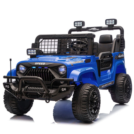 24V Two-seater Kids Ride On Electric Truck Car W Parents