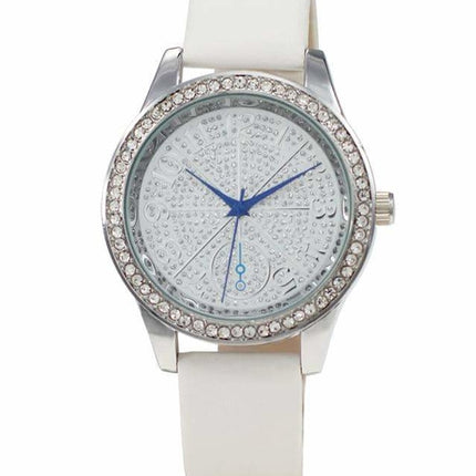 40MM Milano Expressions Vegan Leather Band Watch -