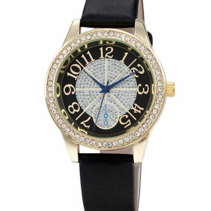 40MM Milano Expressions Vegan Leather Band Watch -