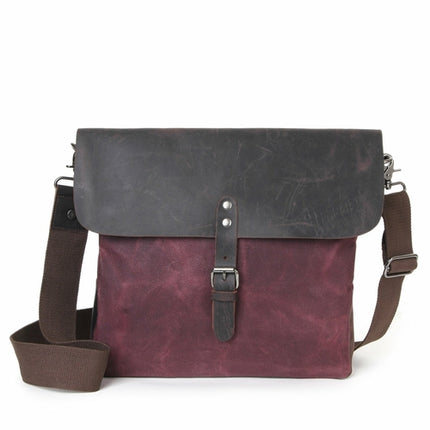 Casual Retro Wax Cloth Canvas Messenger Bag
