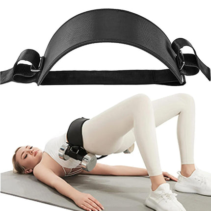 Dumbbell Potbelt Waist Strap,Hip Thrust Belts Booty For Use With