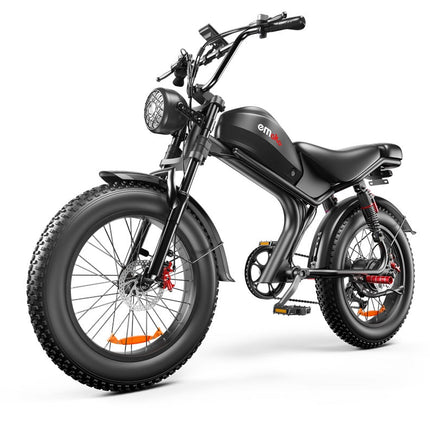 eMoto C93™ – 20" Retro-Style Electric Bike 1000W | 48V 20Ah Battery