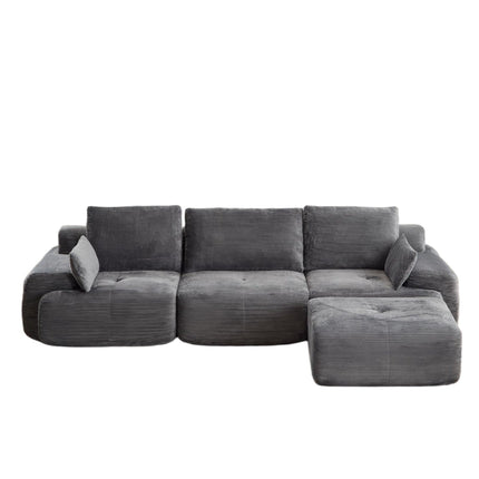 Modern Memory Foam Compressed Sofa,Large Sectional Couches For Living