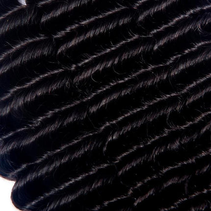 BeuMax 10A Grade 3/4 Loose deep Wave  Bundles with 4x4 Closure