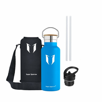Insulated Stainless Steel Water Bottle, 17OZ / 500ML
