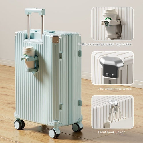 Luggage Women's Luggage Internet Men's Password Trolley Case Genuine