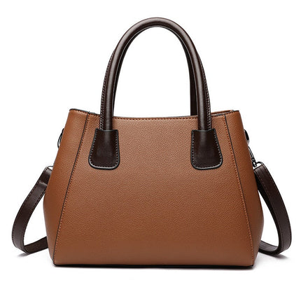 Soft Leather Urban Simplicity One-shoulder Messenger Bag