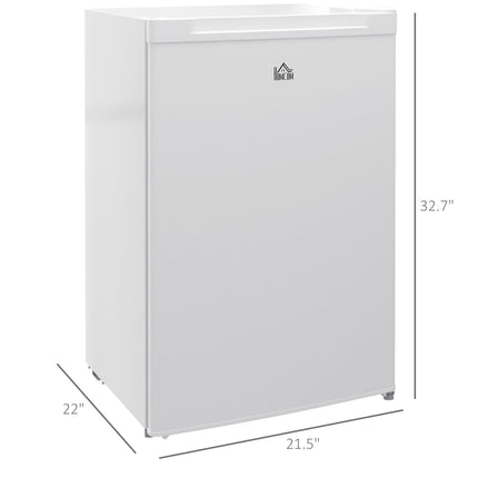 Upright Freezer, 3 Cu Ft Small Freezer with Reversible Single Door,