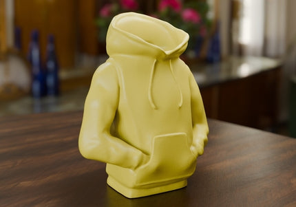 3D-Printed Hip-Hop Hoodie Pencil Holder with Hands in Pockets – Urban