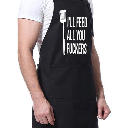 Women Men Solid Linens apron kitchen Pocket For home and kitchen Adjus