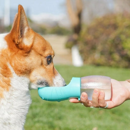 Portable Leak-Proof Pet Water Bottle with Drinking Bowl
