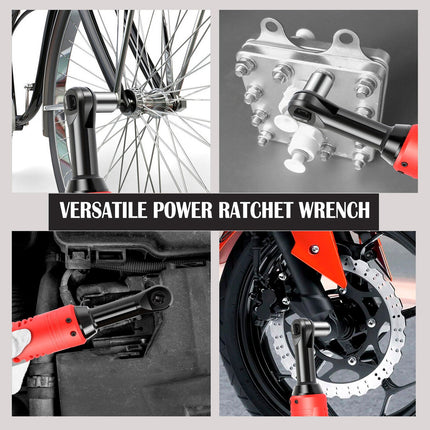 TQUAGGA Cordless Electric Ratchet Wrench Set, 12V, 45ftlbs,Variable