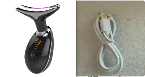 EMS Thermal Neck Lifting And Tighten Massager Electric Microcurrent