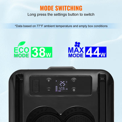 Portable Car Refrigerator Freezer Compressor 15 L Single Zone For Car