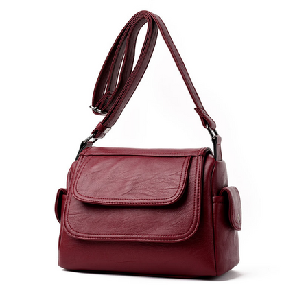 Casual High Quality Leather Messenger Bag For Women