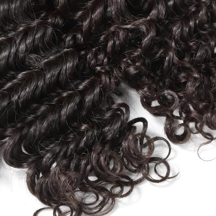 BeuMax 10A Grade 3/4 Deep Wave Bundles with 4x4 Closure Brazilian Hair