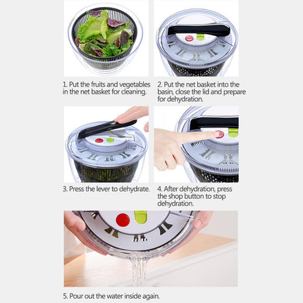 Useful Vegetables Fruits Dryer Salad Spinner Fruit Wash