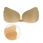 A / Skin color wing front buckle