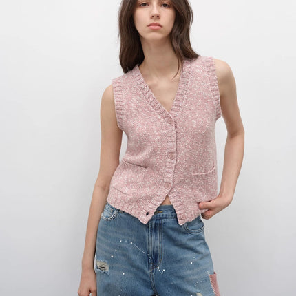 "Stacking Rehearsal" Fashionable vintage style layering artifact wool